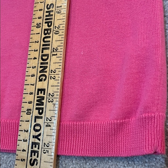 Talbots Pink Bonnie Bows Crewneck Sweater Size XS - Picture 10 of 10